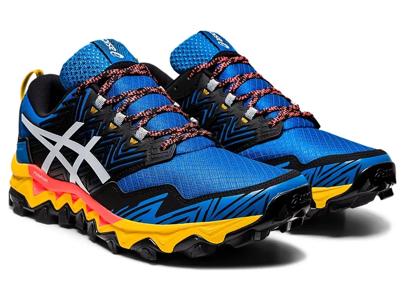 Asics GEL-FujiTrabuco 8 Blue/White UK 10.5-2